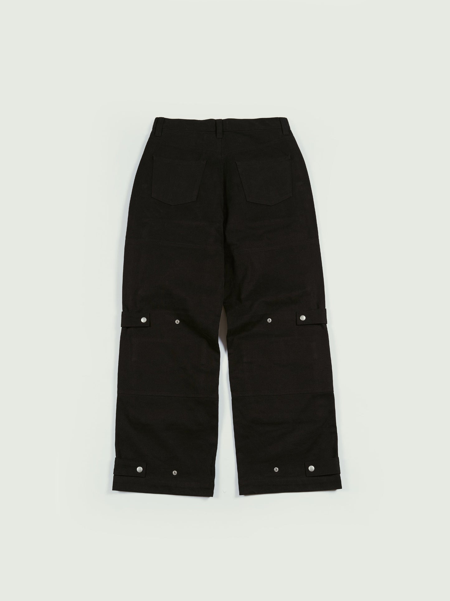 CHANGEABLE POCKET PANTS BLACK-EGNARTS-APOC STORE