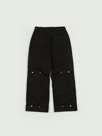 CHANGEABLE POCKET PANTS BLACK-EGNARTS-APOC STORE