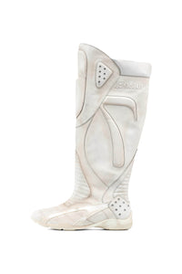 Boxing Boots White-EMPTY BEHAVIOR-APOC STORE