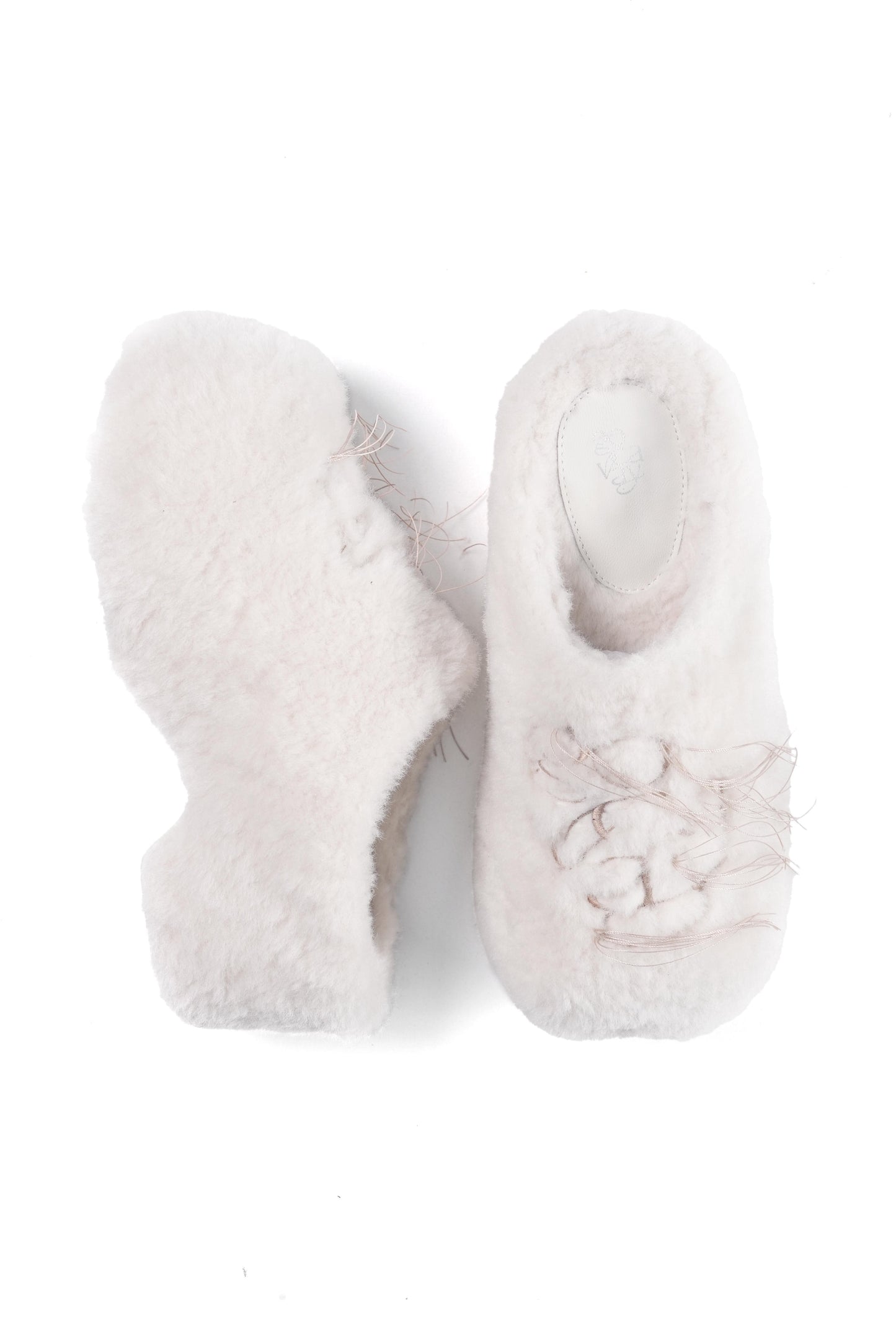 GO VACAY - Cloud Fluffy Slippers White-EMPTY BEHAVIOR-APOC STORE