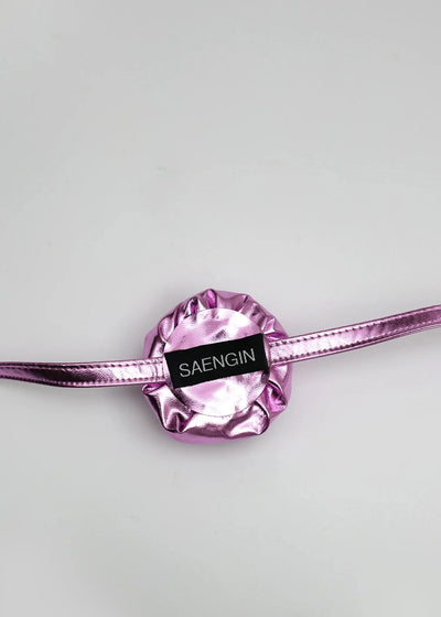 ROSE CORSAGE STRAP - PINK-SAENGIN STUDIOS-APOC STORE