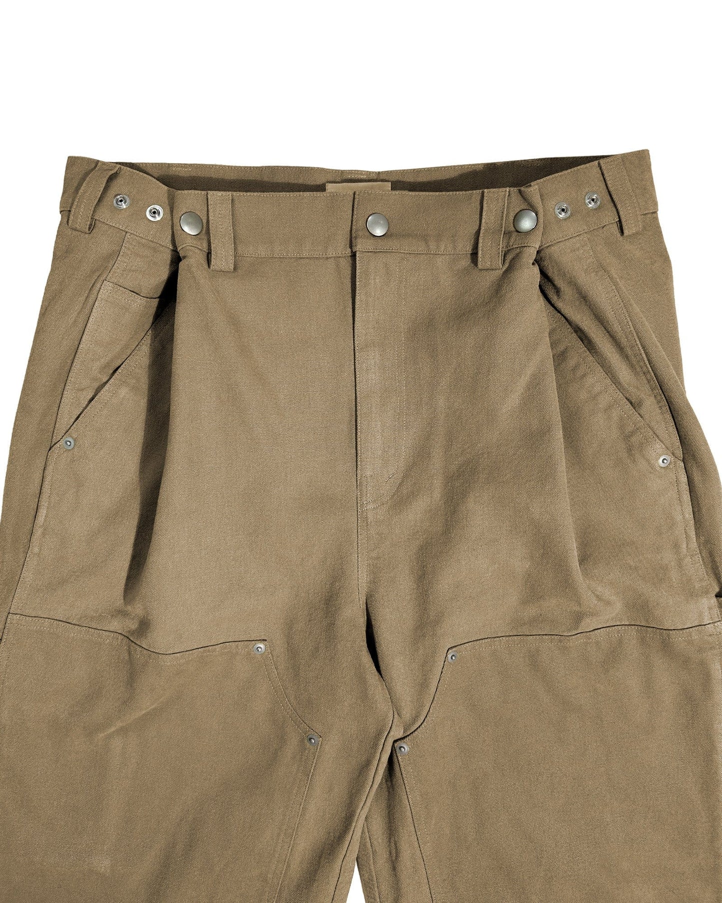 Beige Adjustable Pants-EGNARTS-APOC STORE