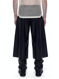 Latex Pleated Trousers-harri-APOC STORE