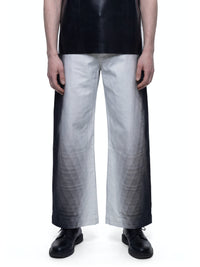 Straight Leg Printed Trousers-harri-APOC STORE