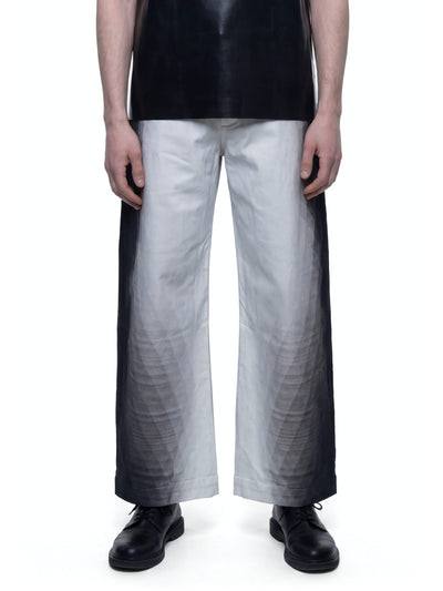 Straight Leg Printed Trousers-harri-APOC STORE
