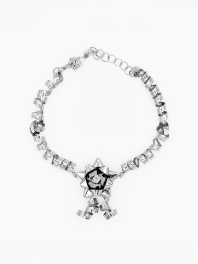SILVER GIFT WRAP NECKLACE-RAPHAEL EVERDEEN-APOC STORE