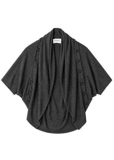 Convertible Dual Cardigan in Grey