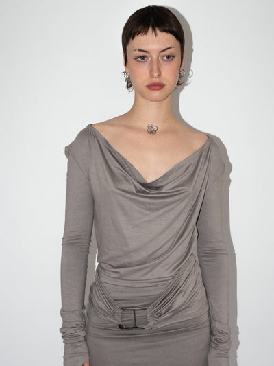 BUCKLE DRESS-Kenza Iatrides-APOC STORE