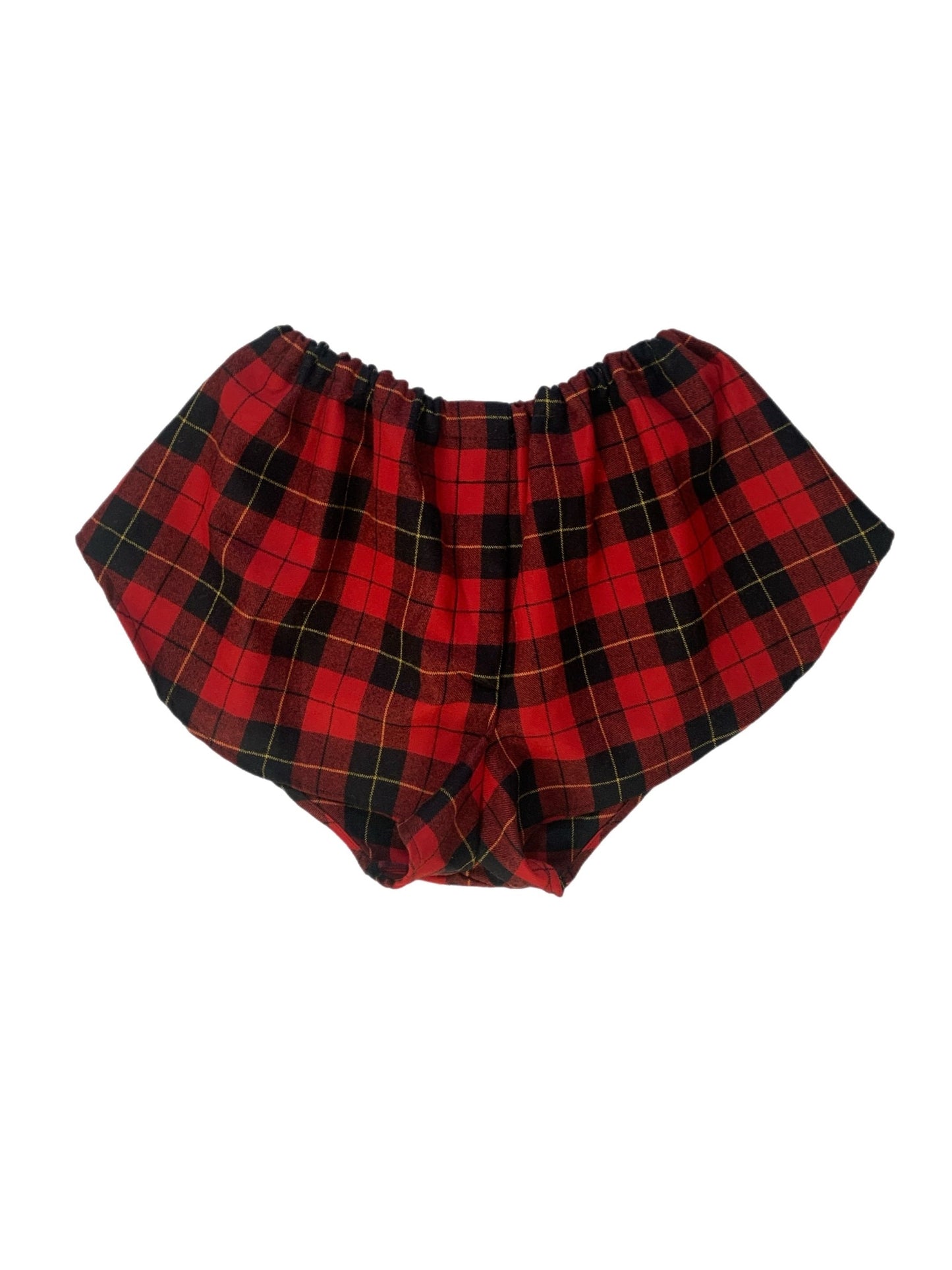 Tartan Fine Wool Boxers-Polyhedron-APOC STORE