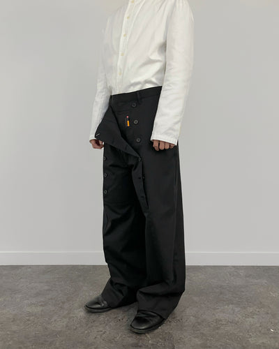 HIDDEN POCKET TROUSERS BLACK-EGNARTS-APOC STORE