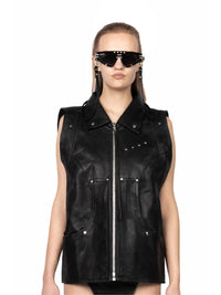 LP SS26 SHELL VEST-LEO PROTHMANN-APOC STORE
