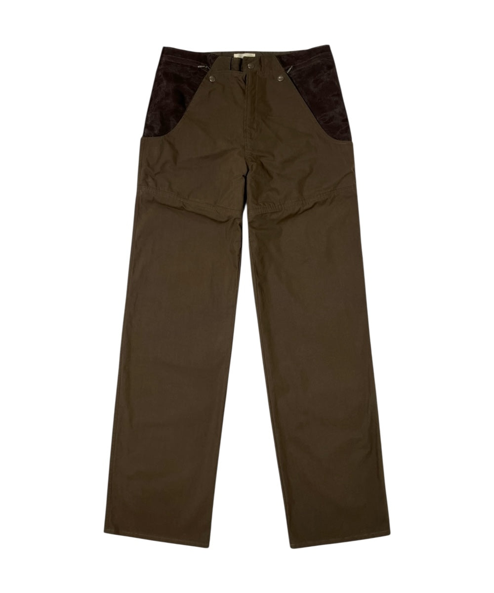UTILITY ORGANZA POCKET PANTS BROWN-EGNARTS-APOC STORE