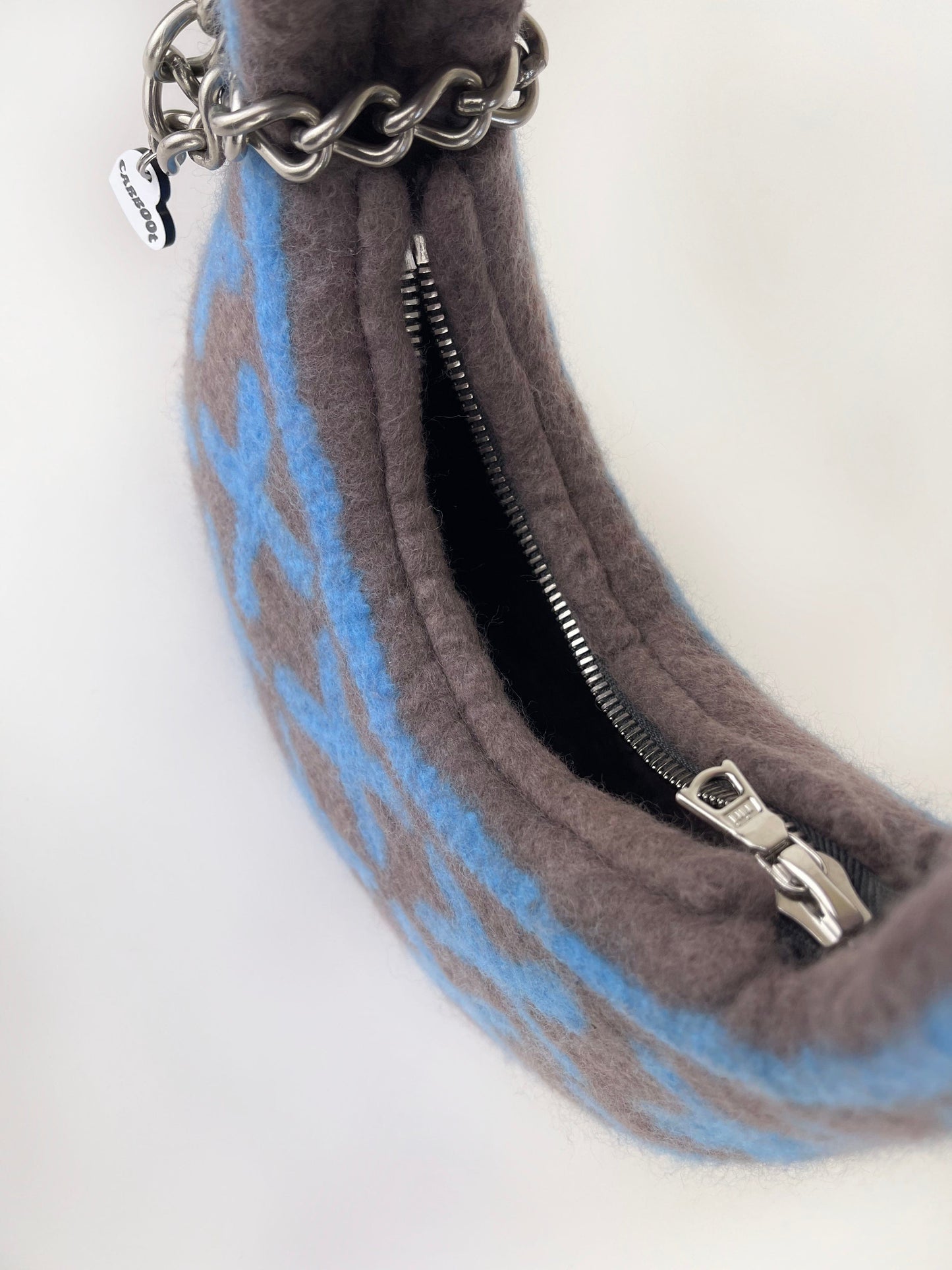 1 of 1 Saddle Bag - Mink / Blue-Carboot-APOC STORE