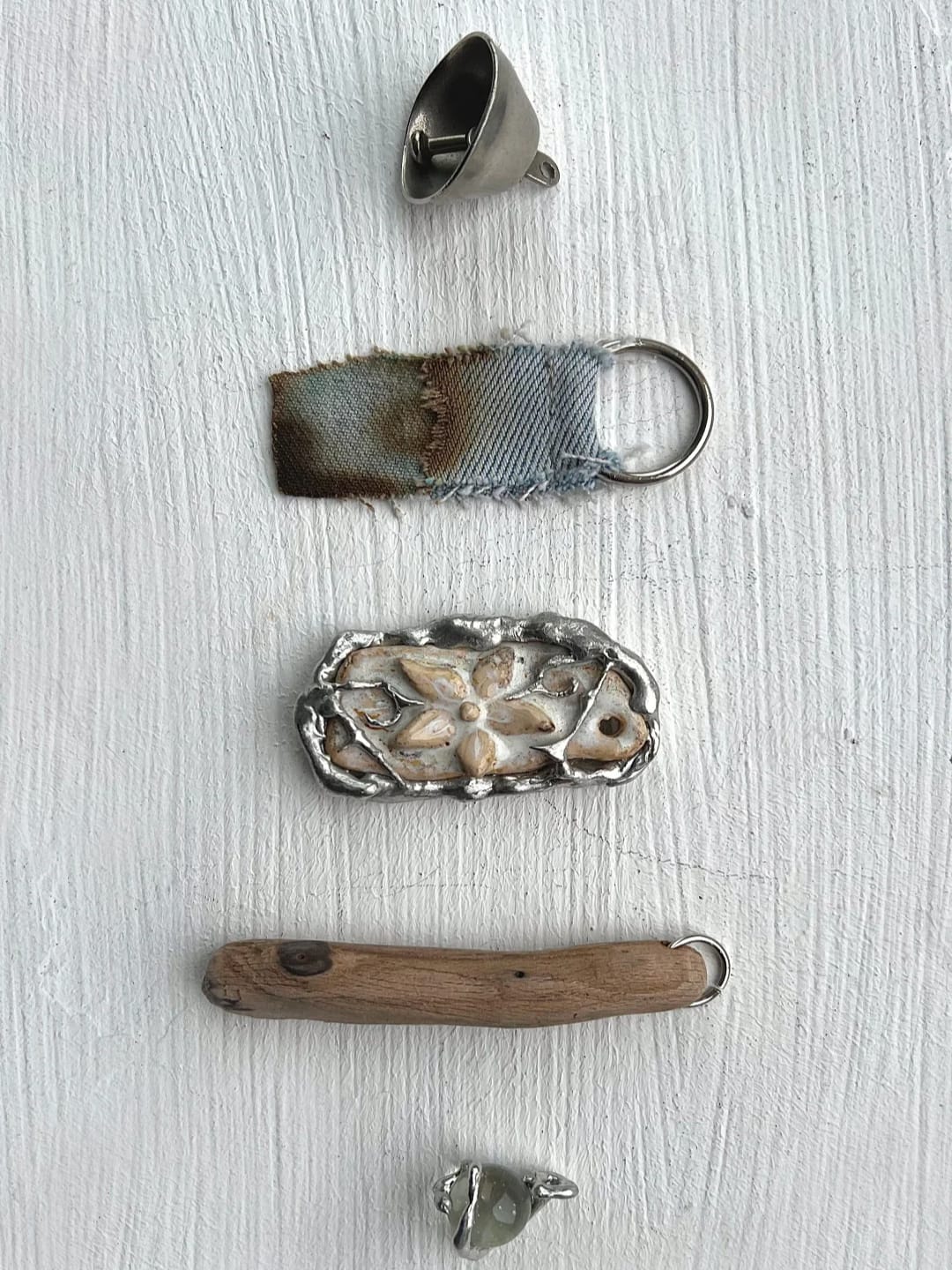 Keychain Wu-sin/ Five elements-Crystal-APOC STORE