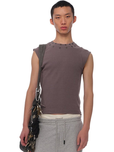 Eyelet Tank-XIMONLEE-APOC STORE