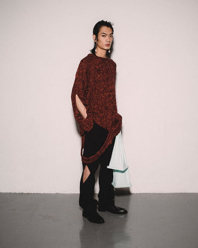 ‘ROTH’ TEXTURED KNIT JUMPER-SHEK LEUNG-APOC STORE