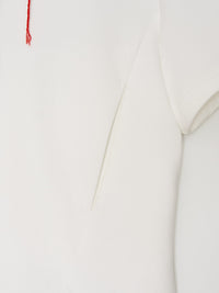 Button work Polo shirt 001 _ White-Taekh-APOC STORE