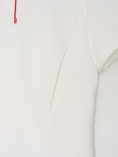Button work Polo shirt 001 _ White-Taekh-APOC STORE