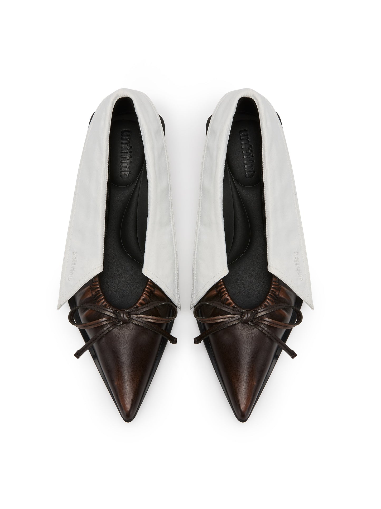 Bow Mule Heels Collar (Chocolate)-untitlab-APOC STORE