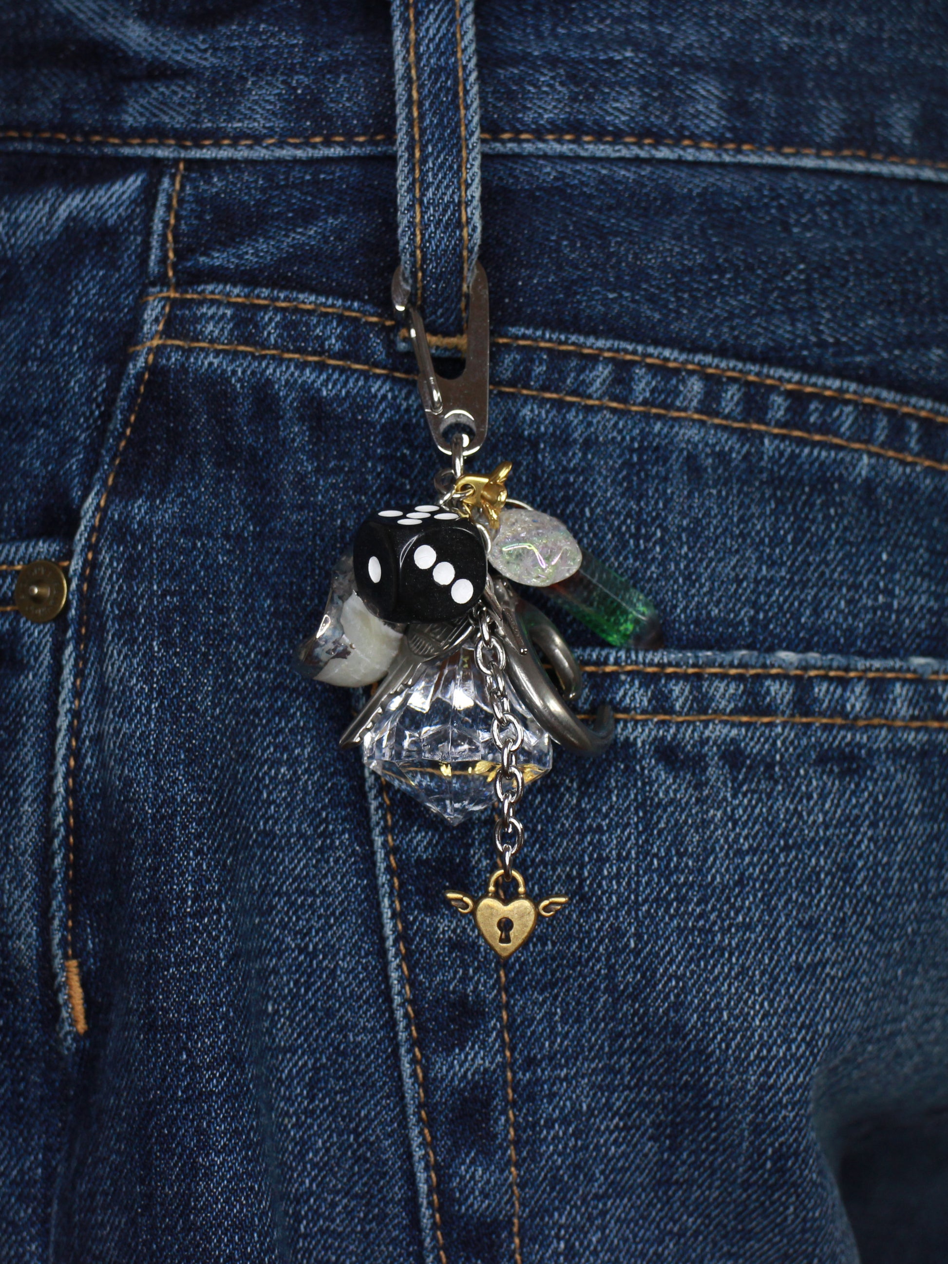 100 one of ones Bag Charm-Marland Backus-APOC STORE