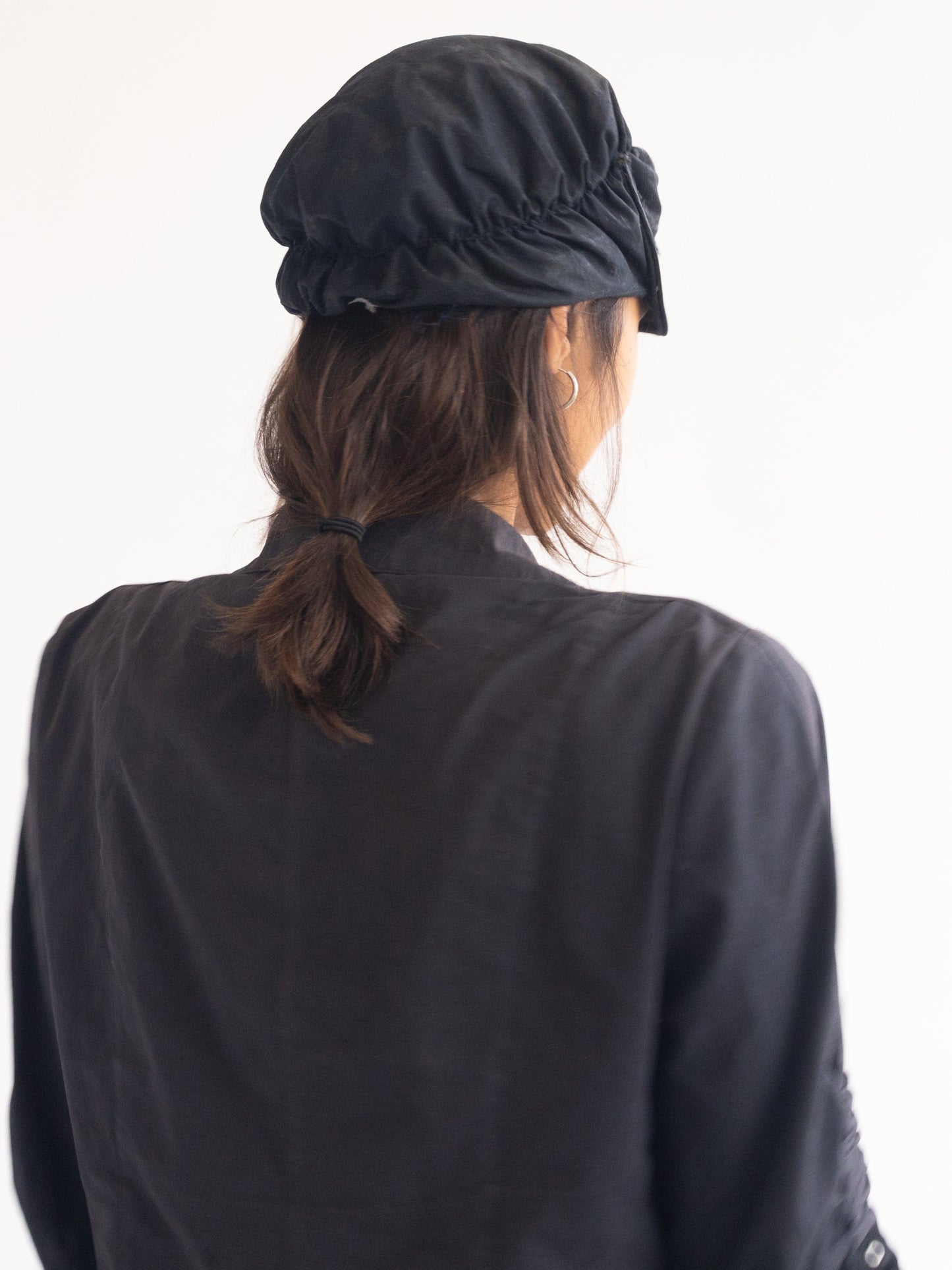Short Brimmed Hat-Lucas Benjamin-APOC STORE
