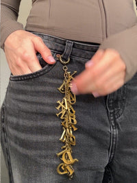 Letter bracelet-Alisa Cayoo-APOC STORE