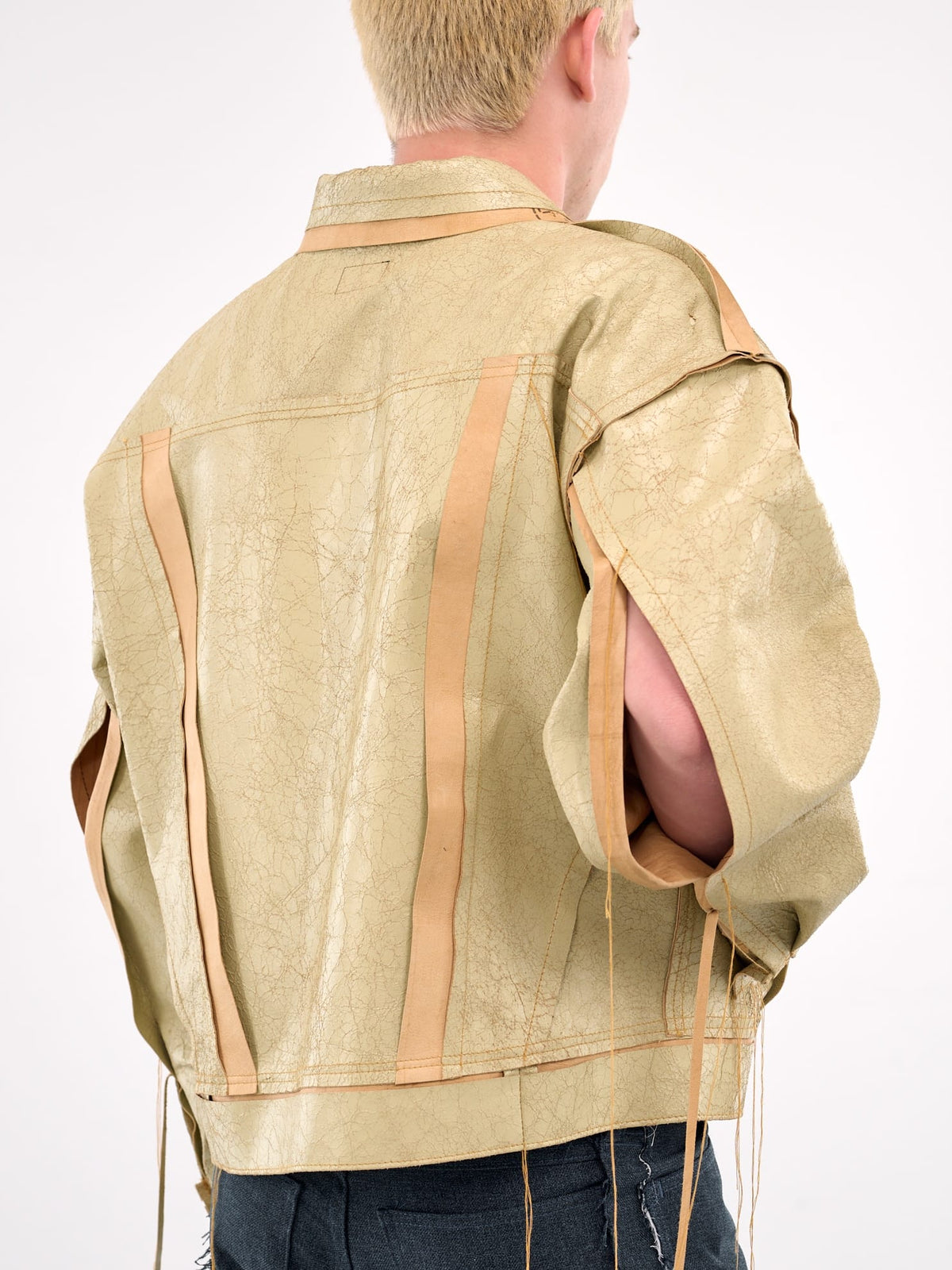 Aztec Clay/Tan Leather Jacket-Jetpack Hom(m)e-APOC STORE
