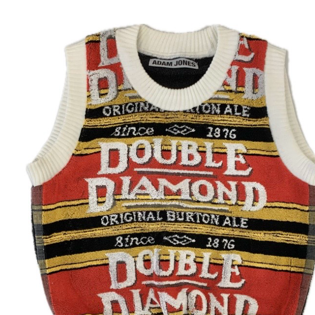 DOUBLE DIAMOND BEER TOWEL VEST-Adam Jones-APOC STORE