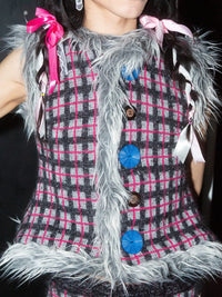 Love Ginham Vest-TATi-APOC STORE