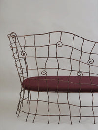 Scrollwork Iron Bench-Myakin-APOC STORE