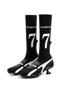 Stretch-knit Sock Boots-EMPTY BEHAVIOR-APOC STORE