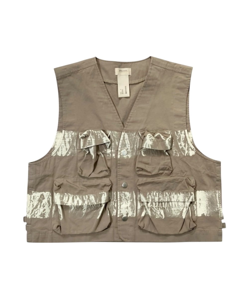 PAINTED VEST BEIGE-EGNARTS-APOC STORE