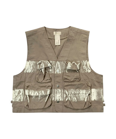 PAINTED VEST BEIGE-EGNARTS-APOC STORE