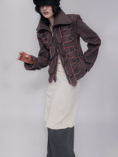 Jelika Wool Jacket-Bjersborn-APOC STORE
