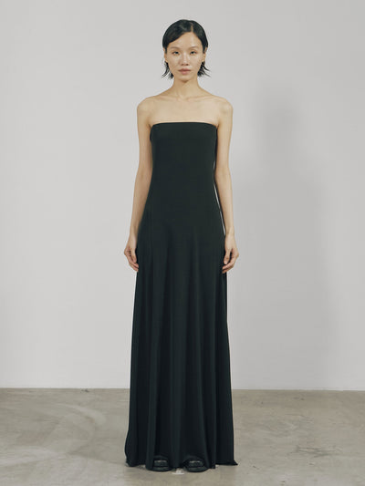 Black Skinny Tube Maxi Dress – APOC STORE