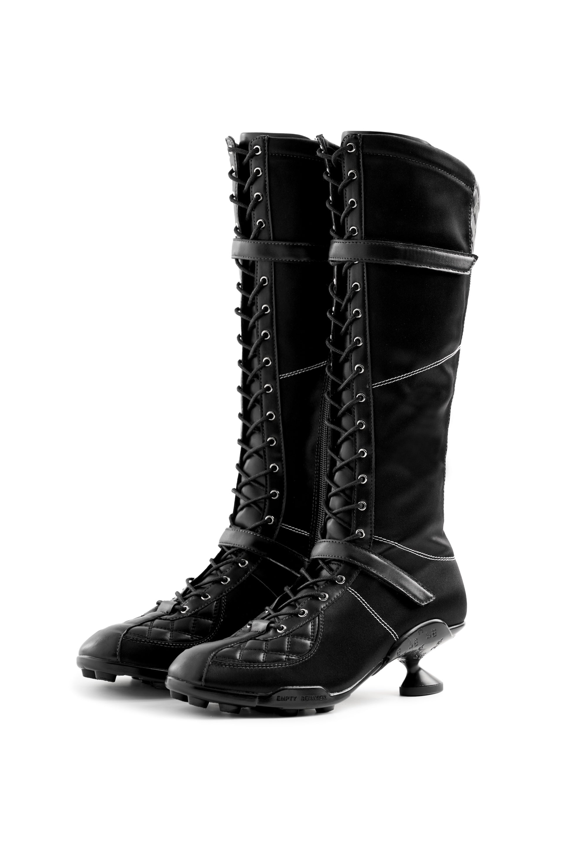 Lace-up Boxing Boots-EMPTY BEHAVIOR-APOC STORE