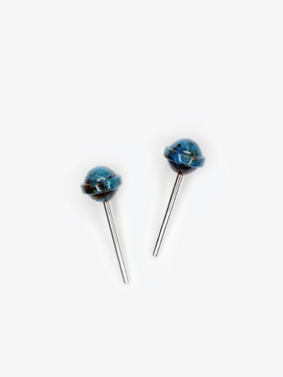 Sucker Earrings - Blue Raspberry-Marland Backus-APOC STORE