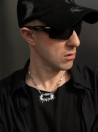 Medium oval carabiner pendant-CASPER DIY-APOC STORE