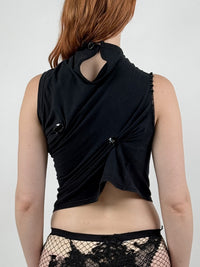 FIGURINE DRAPED T-SHIRT-Lou de Bètoly-APOC STORE