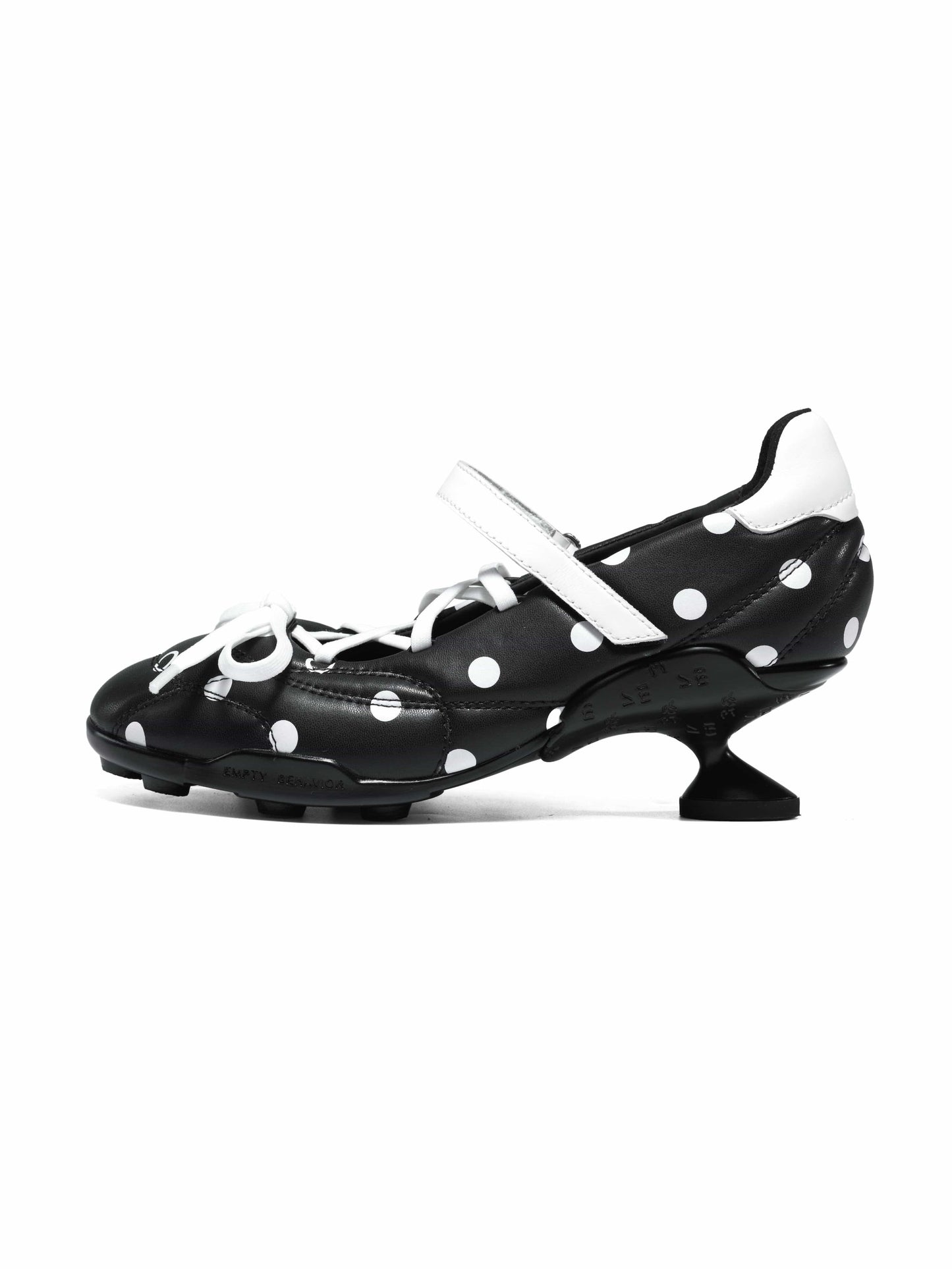 Polka Dot Sports Ballet Black-EMPTY BEHAVIOR-APOC STORE