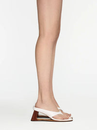 L’ABSURDE SANDAL - WHITE-MOTIRA-APOC STORE