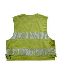 PAINTED VEST LIME-EGNARTS-APOC STORE