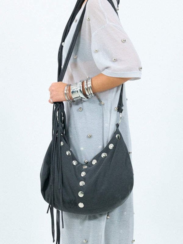 T string bag large charcoal-Nibgnus-APOC STORE