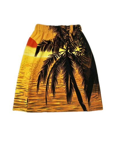 SUNSET TOWEL MIDI SKIRT-Adam Jones-APOC STORE