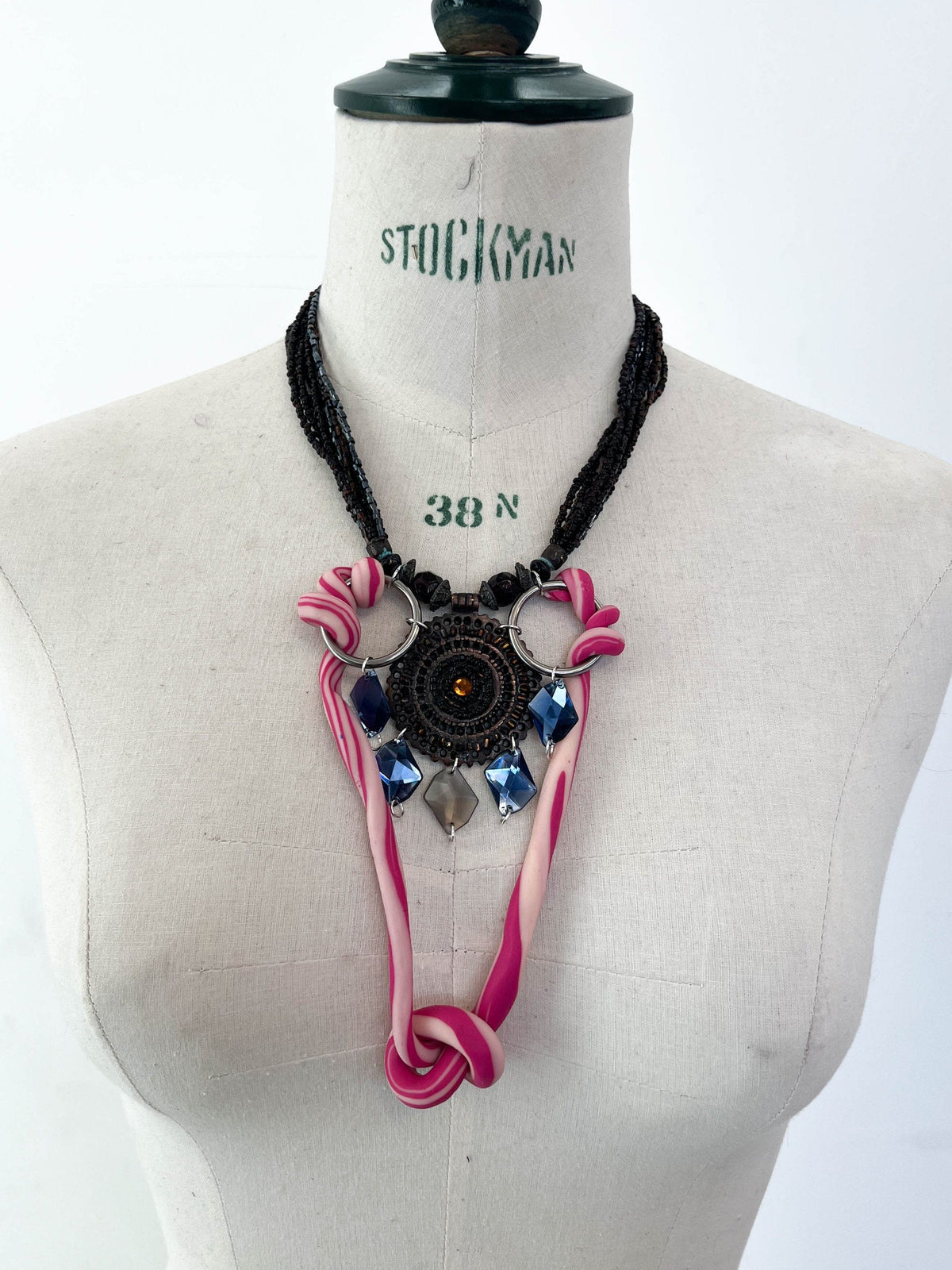 Necklace "Bubble Gum"