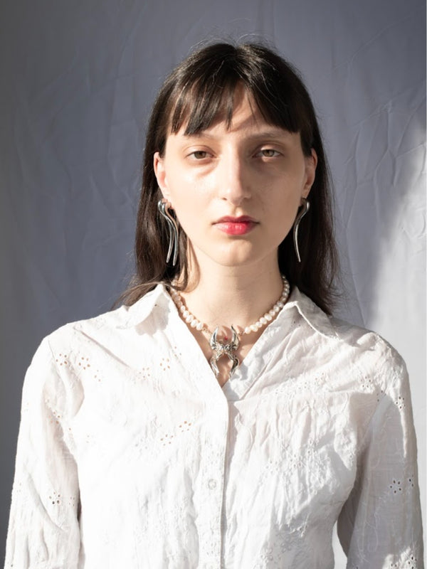 Claws Earrings (pair)-Agoston Balazs-APOC STORE