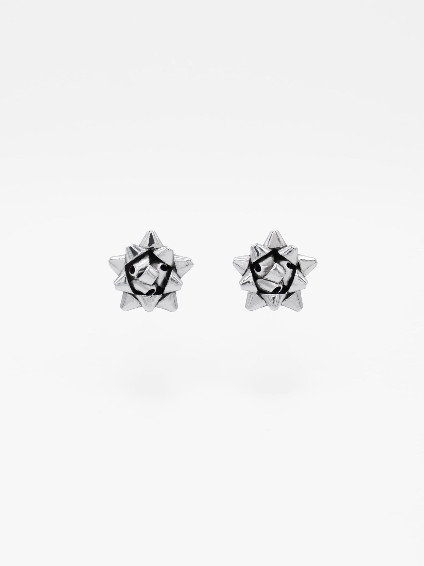 SILVER GIFT WRAP EARRINGS-RAPHAEL EVERDEEN-APOC STORE