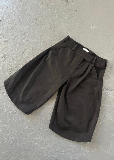 Swift Long Shorts in Black-PAIDEN-APOC STORE