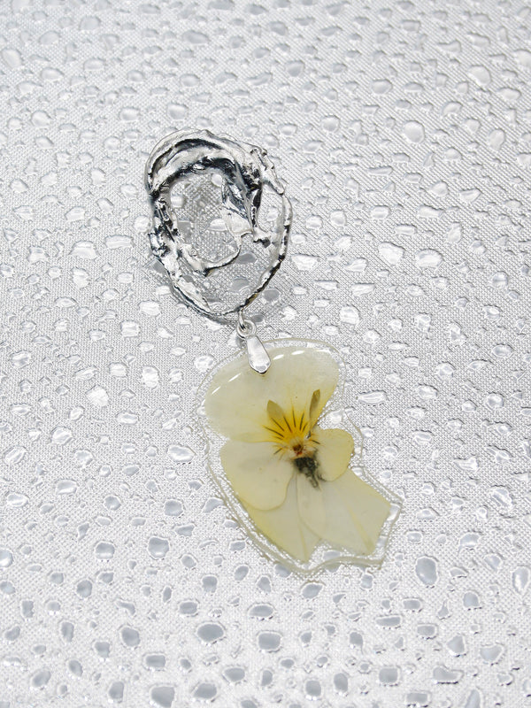 Flower Earring No.9-Caroline Ohrt-APOC STORE