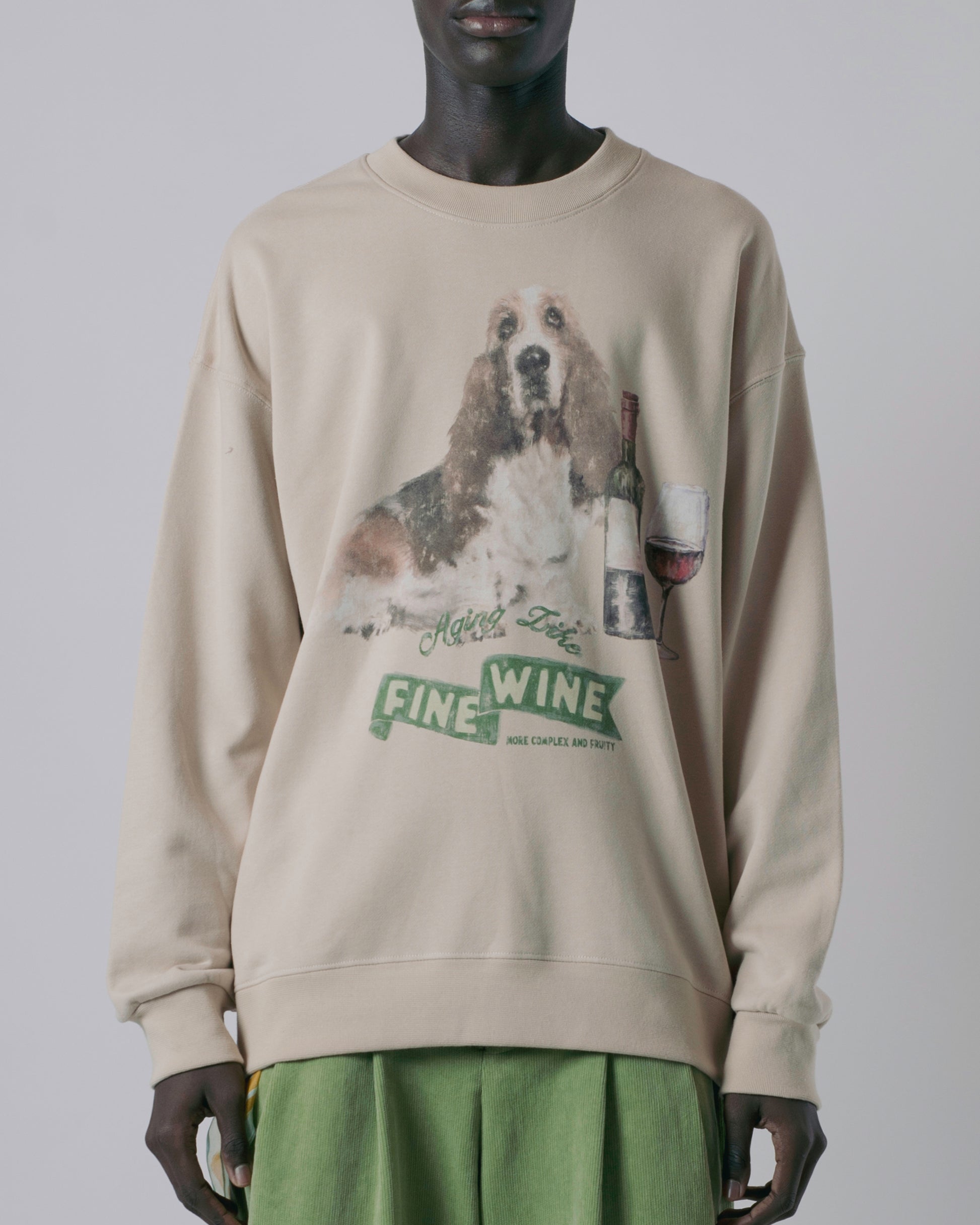 "AGING LIKE FINE WINE" SWEATSHIRT-KAWAkEY-APOC STORE